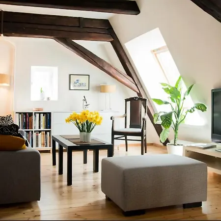 Sunny Mansard In The Heart Of Old Town *